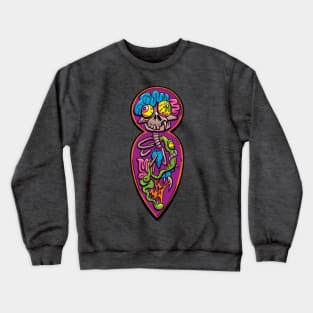 Guagua fink anatomy dia de muertos Crewneck Sweatshirt